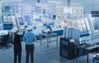 工业机器人车间场景